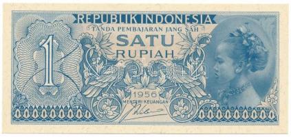 Indonézia 1956. 1R &quot;JKQ 090465&quot; T:UNC,AU Indonesia 1956. 1 Rupiah &quot;JKQ 090465&quot; C:UNC,AU Krause 74.