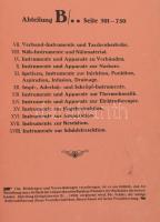cca 1922 Aesculap-Musterbuch. Aktiengesellschaft für Feinmechanik vormals Jetter &amp; Scheerer,...