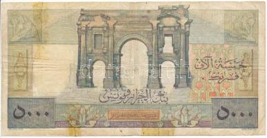 Algéria 1953. 5000Fr T:G szakadás, ragasztva, tűlyuk
Algeria 1953. 5000 Francs C:G tear, taped, pin...