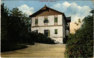 1913 Csízfürdő, Kúpele Cíz; Mária lak. Herskovits Mór kiadása / villa (EK)