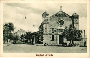 Szilágysomlyó, Simleu Silvaniei; zsinagóga. Alex. Heimlich kiadása / synagogue