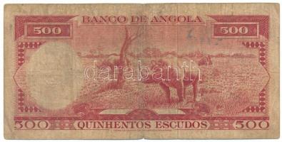 Angola 1962. 500E T:VG
Angola 1962. 500 Escudos C:VG
Krause P#95