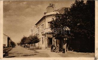 Tornalja, Tornallya, Safárikovo, Tornala; Nádrazna ul. / Vasúti utca, Hotel Buck szálloda / street view, hotel (EK)