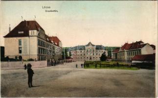 1907 Lőcse, Levoca; Erzsébet tér / square