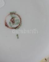 Zsolnay magyaros mintás kiöntő, jelzett, 17x8,5 cm