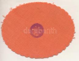 Német Birodalom / Weimari Köztársaság / Bielefeld 1923. 4,20 Aranymárka = 1 Dollár piros bársony szü...