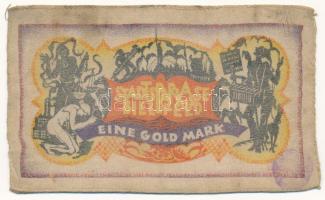 Német Birodalom / Weimari Köztársaság / Bielefeld 1923. 1M bársony szükségpénz pecséttel T:F használ...