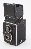 Rolleiflex Franke & Heidecke fényképezőgép Compur Carl Zeiss Tessar 1:4,5/7,5 objektívvel