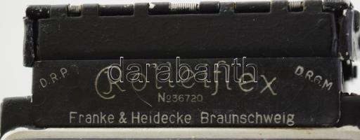 Rolleiflex Franke & Heidecke fényképezőgép Compur Carl Zeiss Tessar 1:4,5/7,5 objektívvel