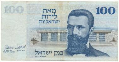 Izrael 1973. 100P &quot;7070509728&quot; T:F Israel 1973. 100 Pounds &quot;7070509728&quot; C:F Krause 41.