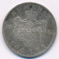 Románia 1944. 500L Ag "I. Mihály" T:XF-VF patina
Romania 1944. 500 Lei Ag "Mihai I&q...