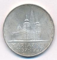 Ausztria 1957. 25Sch Ag &quot;800 éves a Mariazelli kegytemplom&quot; T:AU,XF patina Austria 1957. 25 Schilling Ag &quot;8th Centennial - Mariazell Basilica&quot; C:AU,XF patina Krause KM#2883