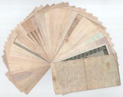 Német Birodalom / Weimari Köztársaság 1923. 40db-os inflációs bankjegytétel T:F,VG közte több szép p...