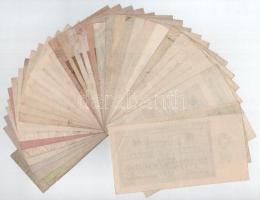 Német Birodalom / Weimari Köztársaság 1923. 40db-os inflációs bankjegytétel T:F,VG közte több szép p...