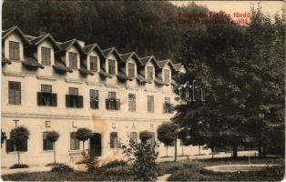 1906 Trencsénteplic, Trencianske Teplice; Garni szálloda. Wertheim Zsigmond kiadása / Hotel Garni (fl)