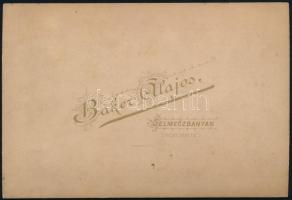 1890 Selmecbánya (Felvidék) központi része a M. Kir. Bányászat és Erdészeti Akadémiával, Grünfeld A....