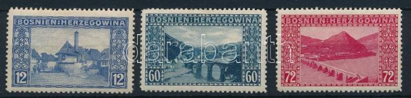 Bosznia-Hercegovina 1912 Teljes kiegészítő sor (** 17.500)