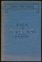 R. E. Davies: Pigs and bacon curing. [Sertés és szalonna pácolás.] Technical Press Manuals. London, 1931, The Technical Press Ltd., XIV+109+1 p.+12 t. Angol nyelven. Second edition. Kiadói egészvászon-kötés.