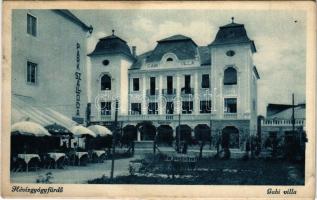 1927 Hévízgyógyfürdő, Gabi villa, Park szálloda