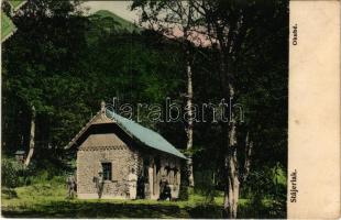 1916 Stájerlak, Steierlak, Stájerlakanina, Steierdorf, Anina; Okubé menház. Scheitzner Ignatz kiadása / tourist rest house