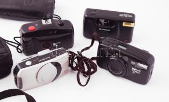 3 db régi analóg gép + egy vaku