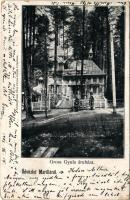 1905 Marilla, Marillavölgy, Marila; Gross Gyula üzlete és saját kiadása / publisher&#039;s shop (kis szakadások / small tears)