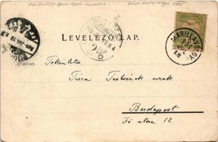 1905 Marilla, Marillavölgy, Marila; Gross Gyula üzlete és saját kiadása / publisher's shop (kis...