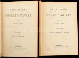 Madách Imre összes művei. I, III. kötet I. kötet: Lyrai költemények. III.: Drámai költemények. Kiadt...