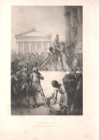 Madách Imre: 
Az ember tragédiája. Drámai költemény. Írta Madách Imre. Zichy Mihály húsz képével, r...