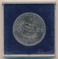 Nyugat-Szamoa 1977. 1T "Lindbergh repülése" műanyag dísztokban T:UNC 
Western Samoa 1977....