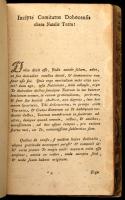 [Theophilus Lány: Lis Transilvanica seu practica, Transylvanorum litigandi methodus. Claudiopoli (Kolozsvár), 1799., Typ. Martini Hochmaister,] III-X+2+116 p. Latin nyelven. Korabeli kartonált papírkötés, kopott borítóval, hiányzó címlappal