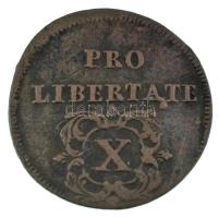 1706C-M X Poltura Cu "II. Rákóczi Ferenc" (8,05g) Kassa T:XF,VF patina Hungary 1706C-M X P...