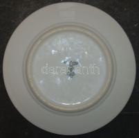 1941 Horogkeresztes Bauscher Weiden jelzéssel ellátott német tiszti porcelán tányér szép állapotban / 1941 German porcelain officers plate with Bauscher Weiden and Swastika marking, in good condition
