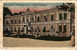 1919 Tarcsafürdő, Bad Tatzmannsdorf; Batthányi szálló. A. Schwidernoch / hotel (EB)