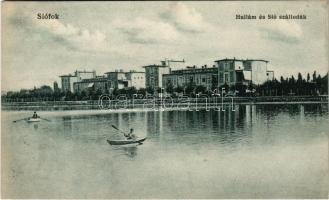 1917 Siófok, Hullám és Sió szállodák a Balatonparton