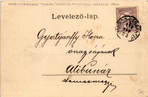 1900 Marosvásárhely, Targu Mures; Európa kávéház, Bartha Károly üzlete, osztrák-magyar katonák. Wein...
