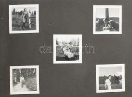 cca 1940 Gyergyói havasok 95 darab fotó, albumban