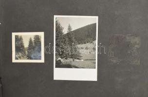 cca 1940 Gyergyói havasok 95 darab fotó, albumban