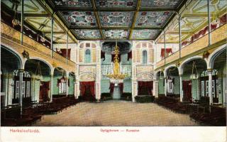 Herkulesfürdő, Baile Herculane; gyógyterem, belső. Krizsány R. kiadása / Kursalon / spa hall, interior