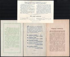 1928 Tájékoztató a Székesfővárosi Alkalmazottak Segítőalapjáról. Bp., 1928., Székfesfővárosi Házinyo...