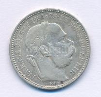 1896KB 1K Ag &quot;Ferenc József&quot; T:XF,VF patina  Adamo K5