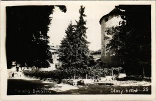 Besztercebánya, Banská Bystrica; Stary hrad / vár / castle. photo (fl)