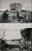 1916 Mali Losinj, Lussinpiccolo; Militär Kurhaus und Anlage in Cigale / katonai gyógyház / military ...