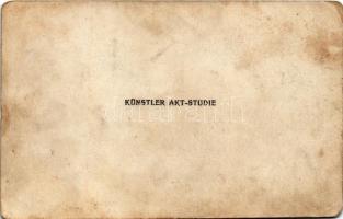 Künstler Akt-Studie / Meztelen erotikus hölgy / Erotic nude lady (non PC) (fl)