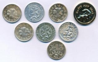 8db-os újévi "BÚÉK szerencsepénz" zseton tétel T:AU-VF