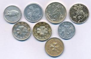 8db-os újévi "BÚÉK szerencsepénz" zseton tétel T:AU-VF