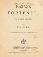 Benedek Elek: Hazánk története. Az ifjúság számára. Bp., 1905, Athenaeum, átkötött félműbőr kötés, foltokkal.