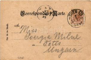 1897 (Vorläufer) Wien, Vienna, Bécs I. St. Anna Hof Münchner Franziskaner Leislbrau v. J. Sedlmayer,...