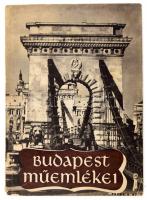 Sódor Alajos és Zádor Mihály: Budapest műemlékei. Bp., 1955., Társadalom- és Természettudományi Ismeretterjesztő Társulat, 28 p.+XVI t. + 2 (kihajtható térképek) t. Kiadói papírkötés, foltos, szakadt borítóval.