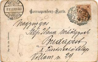 1899 (Vorläufer) Wien, Vienna, Bécs; Franzensring (EB)